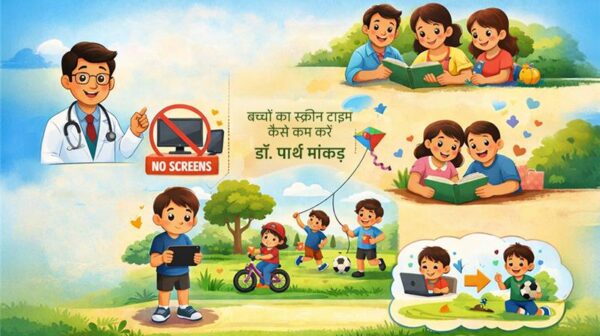 बच्चों का स्क्रीन टाइम कैसे कम करें – डॉ. पार्थ मांकड़
