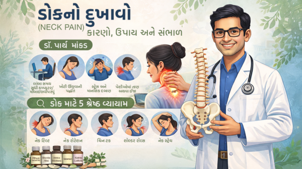 ડોકનો દુખાવો - ડૉ. પાર્થ માંકડ